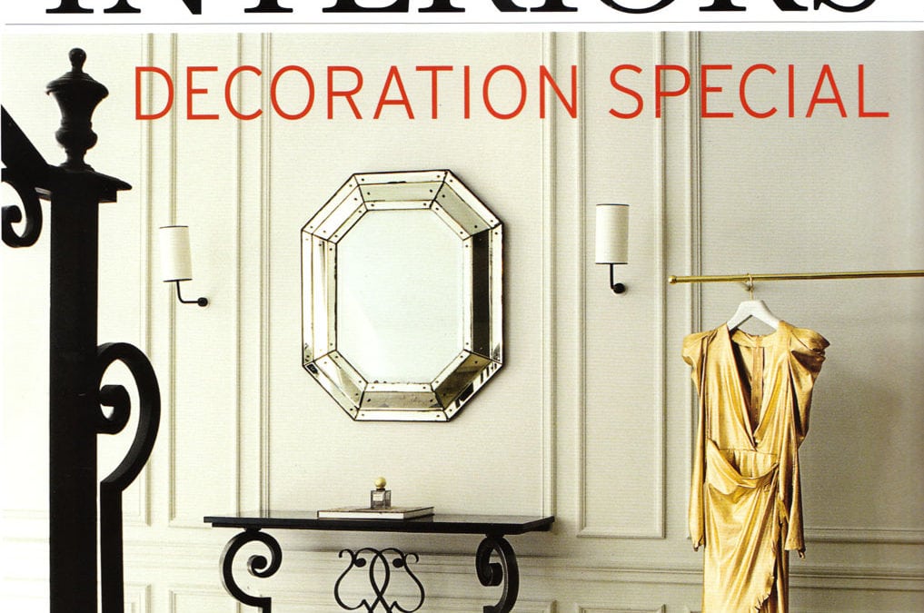 The World of Interiors, Octobre 2010 « Chic to chic » – Gilbert Poillerat