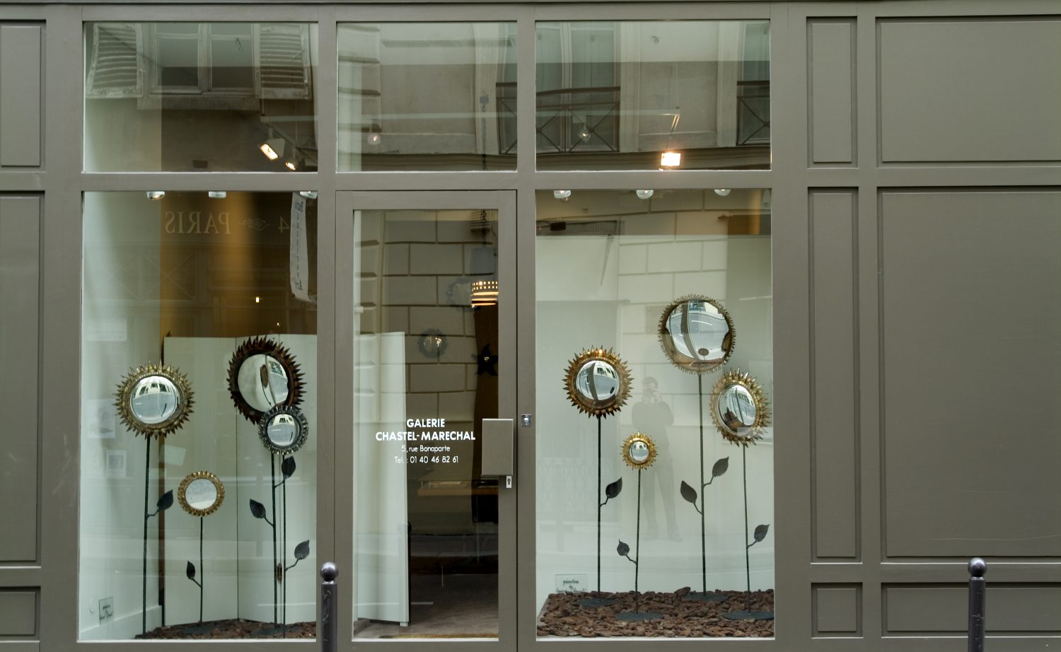 « Miroirs », LINE VAUTRIN, Galerie Chastel-Maréchal, du 10 septembre au 10 octobre 2004