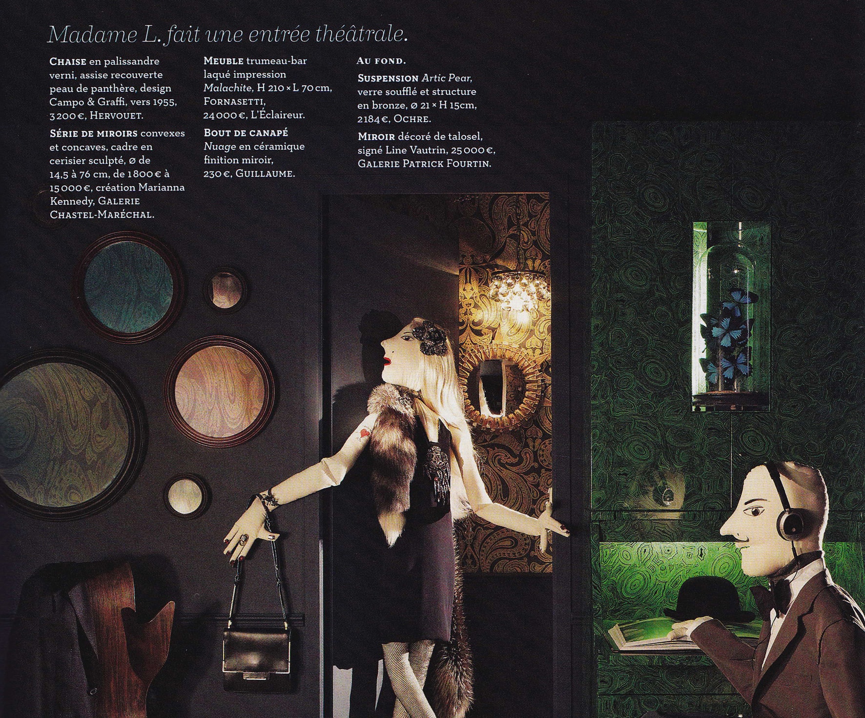 AD, février/mars 2012 – « Le vrai chic parisien » – Marianna Kennedy