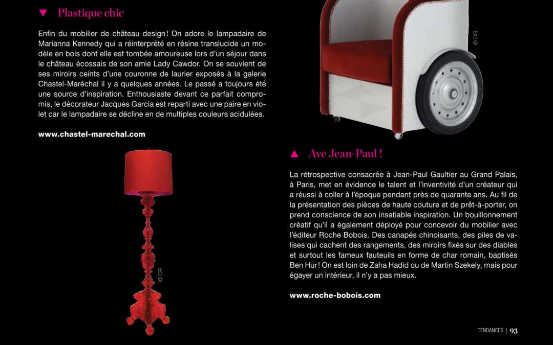 Déco Design, Avril 2015 – « Le temps retrouvé avec Dimore Studio » – Marianna Kennedy