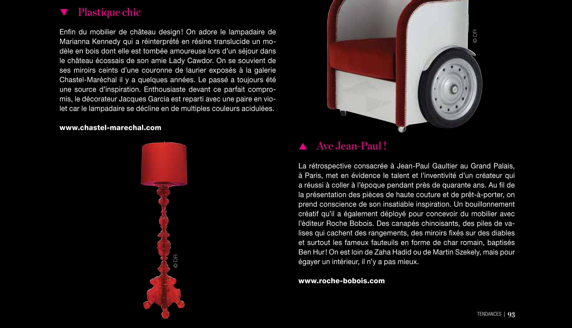Déco Design, Avril 2015 – « Le temps retrouvé avec Dimore Studio » – Marianna Kennedy