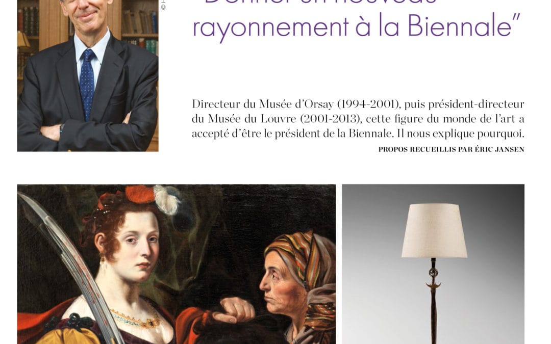 L’éventail, Septembre 2016 – « Henri Loyrette » interview