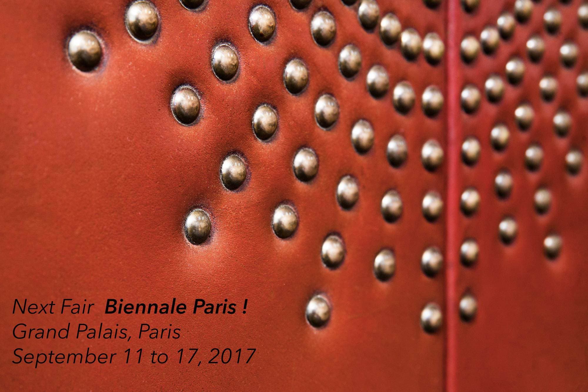 La Biennale Paris du 11 au 17 septembre 2017