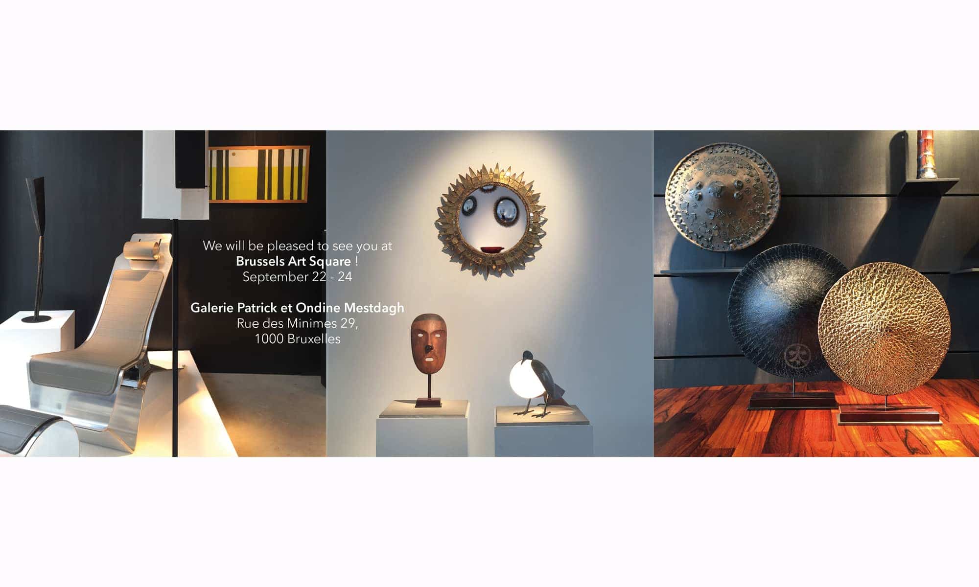 Brussels Art Square – Galerie Patrick & Ondine Mesdagh – 22 au 24 septembre 2017