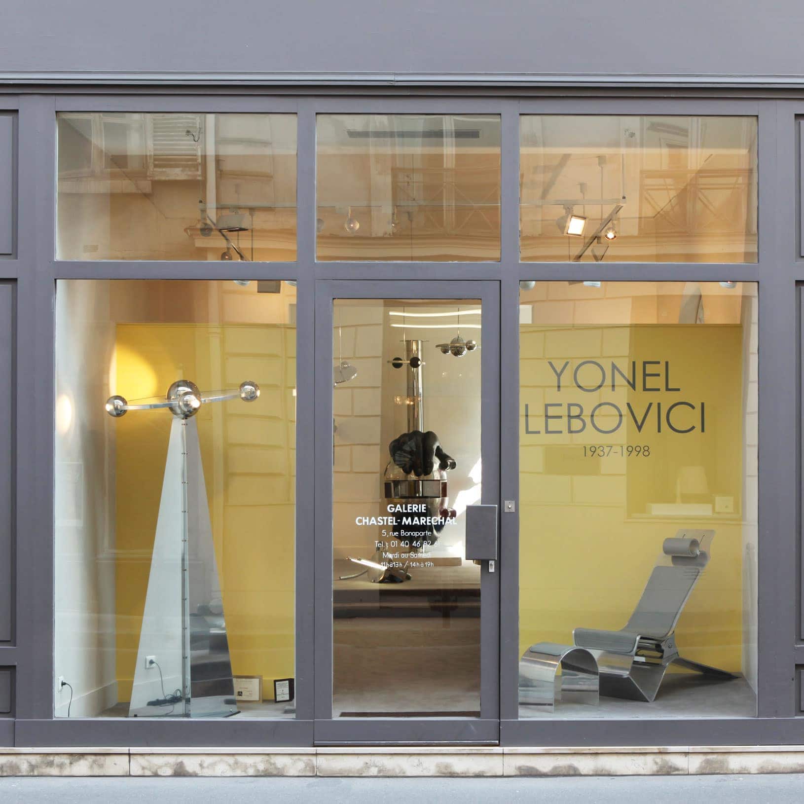 YONEL LEBOVICI, Exposition Yonel Lebovici (1937-1998), Galerie Chastel-Maréchal, du 5 septembre au 5 octobre 2014