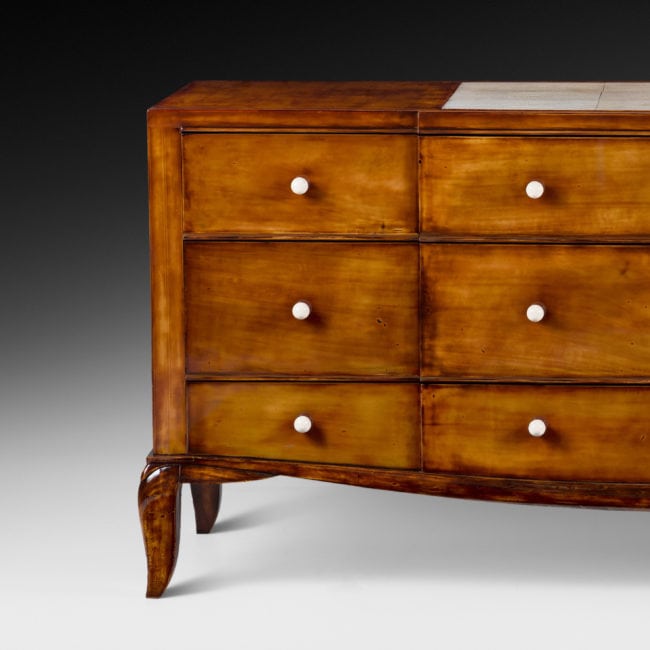 Rare ‘pantalonniere’ chest of drawers