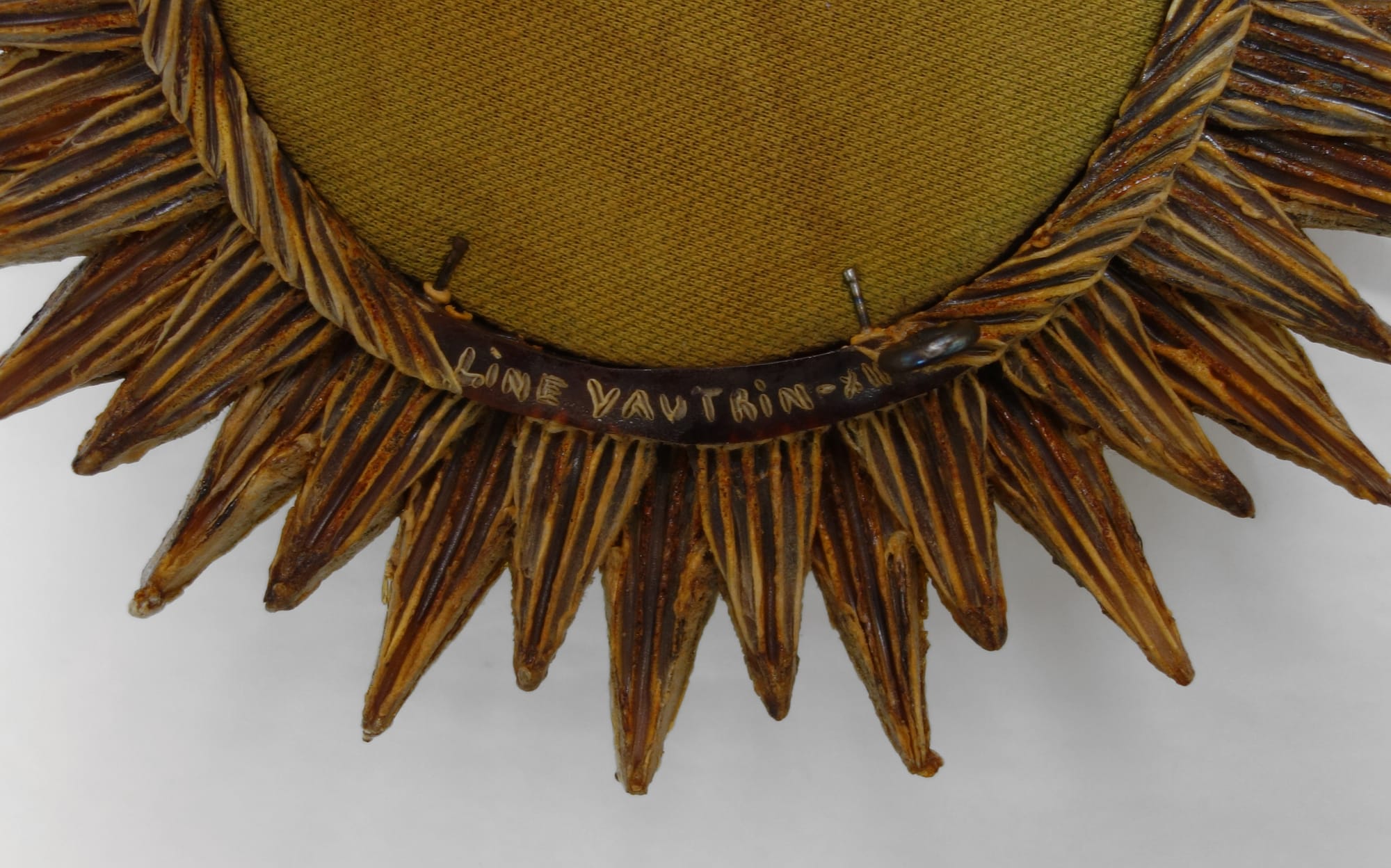Paire de miroirs “Soleil à pointes n°1”, vue 05