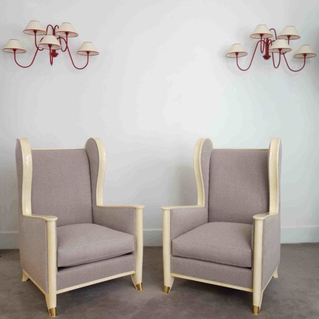 Pair of armchairs