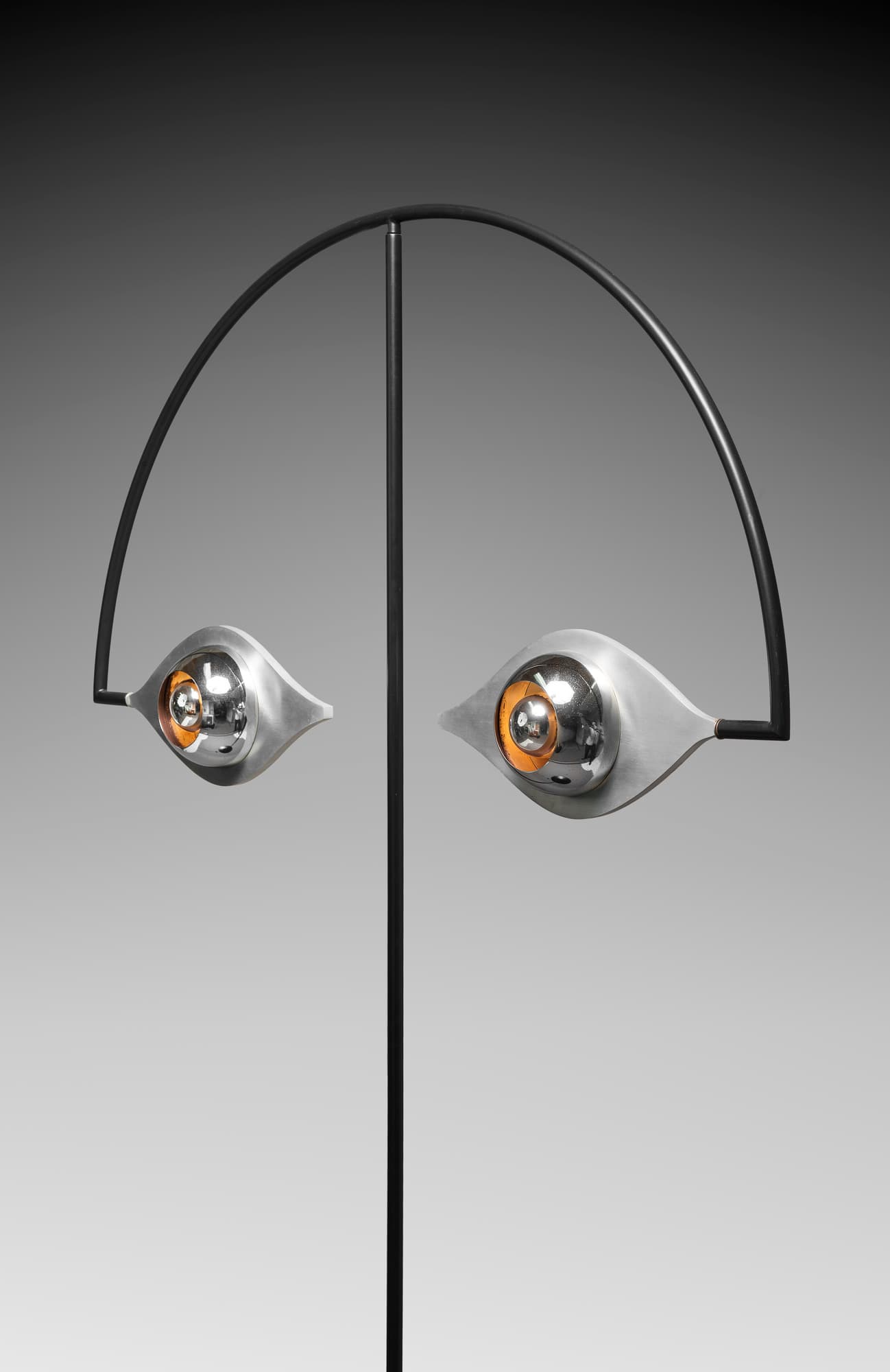 Yonel Lebovici, Rare “Les Yeux sans Visage” floor lamp (sold), vue 02