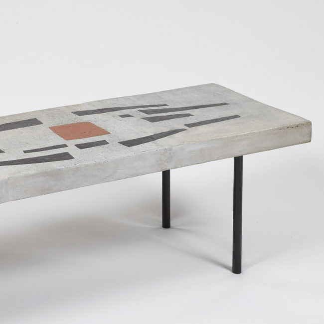 Rectangular coffee table