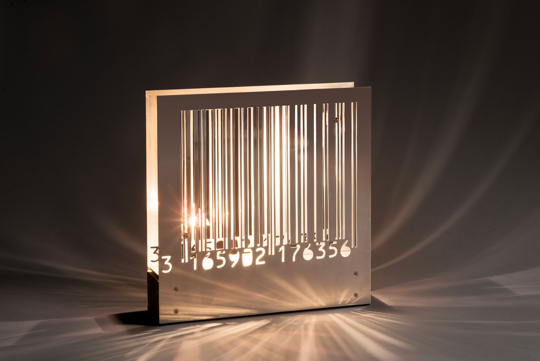 Yonel Lebovici, Lampe « Code à barres », vue 01