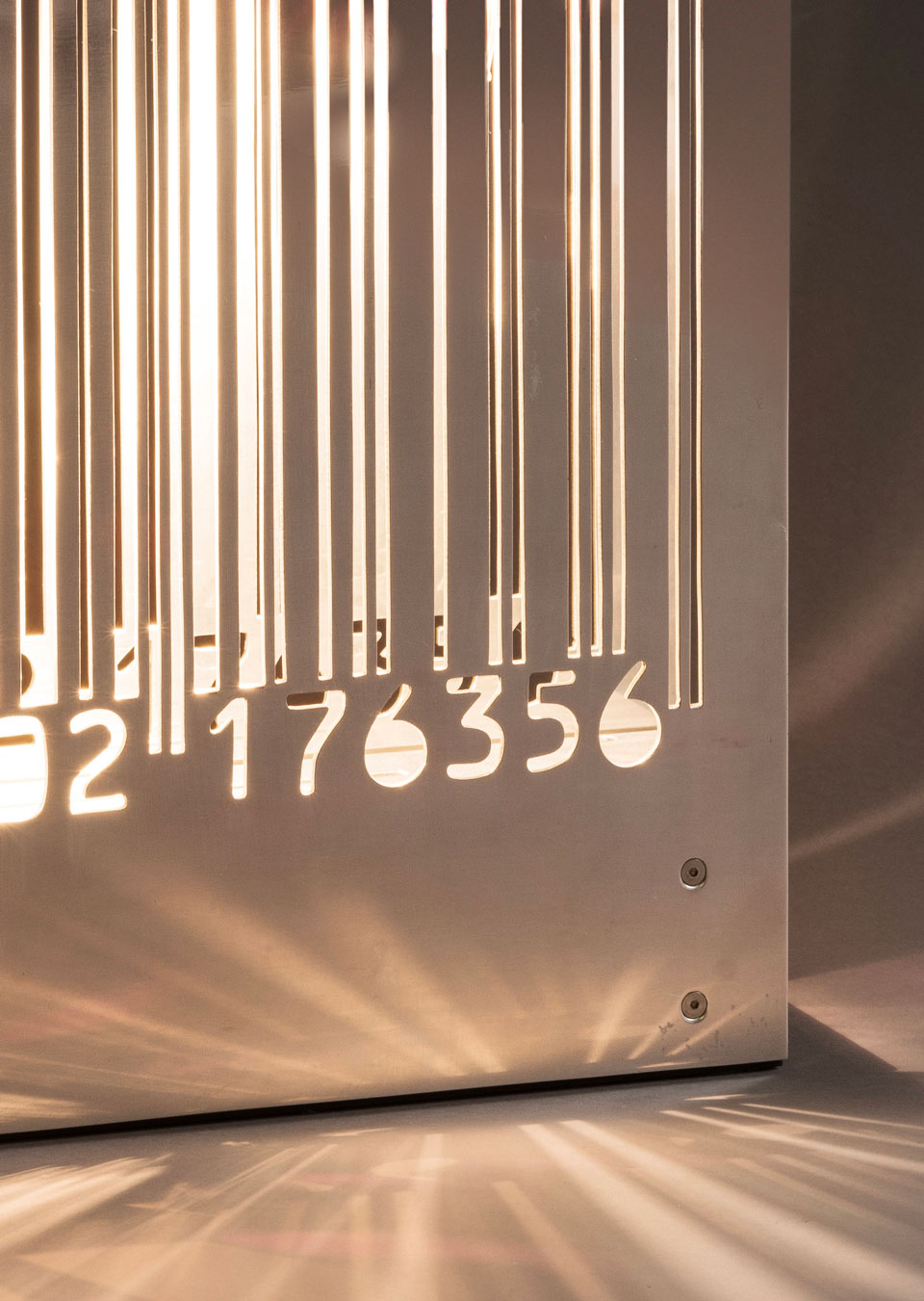 Yonel Lebovici, Lampe « Code à barres », vue 02