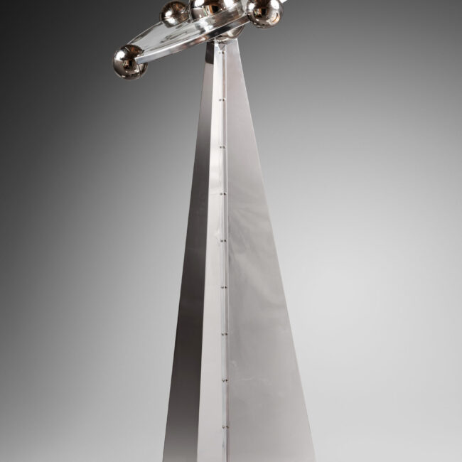 Yonel Lebovici, “Soucoupe grand modèle” floor lamp