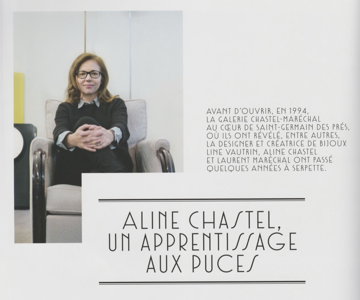 Connaissance des Arts, Juin 2016 – “Aline Chastel, un apprentissage aux Puces”