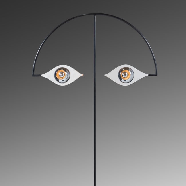 Yonel Lebovici, Rare lampadaire “Les Yeux sans visage”