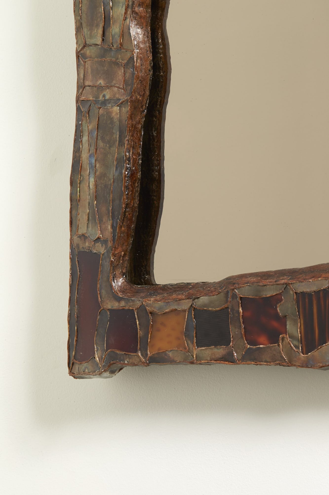 Rare miroir “Asymétrique”, vue 03
