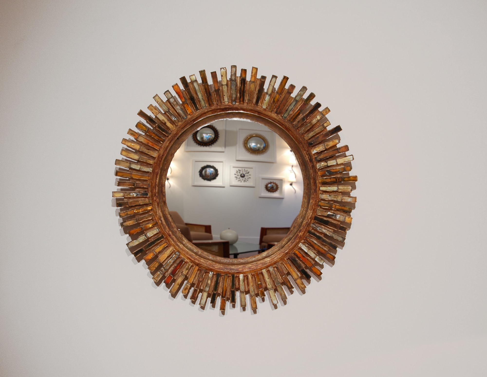 Miroir “Rayonnant”, vue 01
