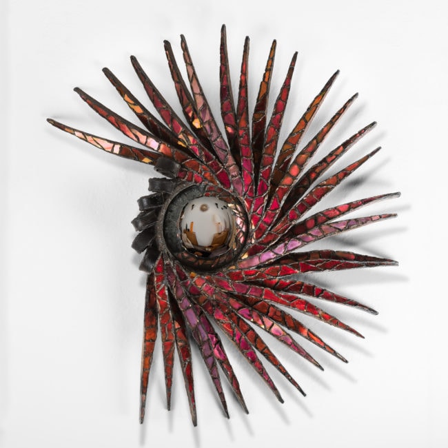 Rare ‘Crête de Coq’ mirror