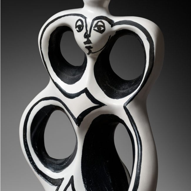 Rare lampe Anthropomorphe