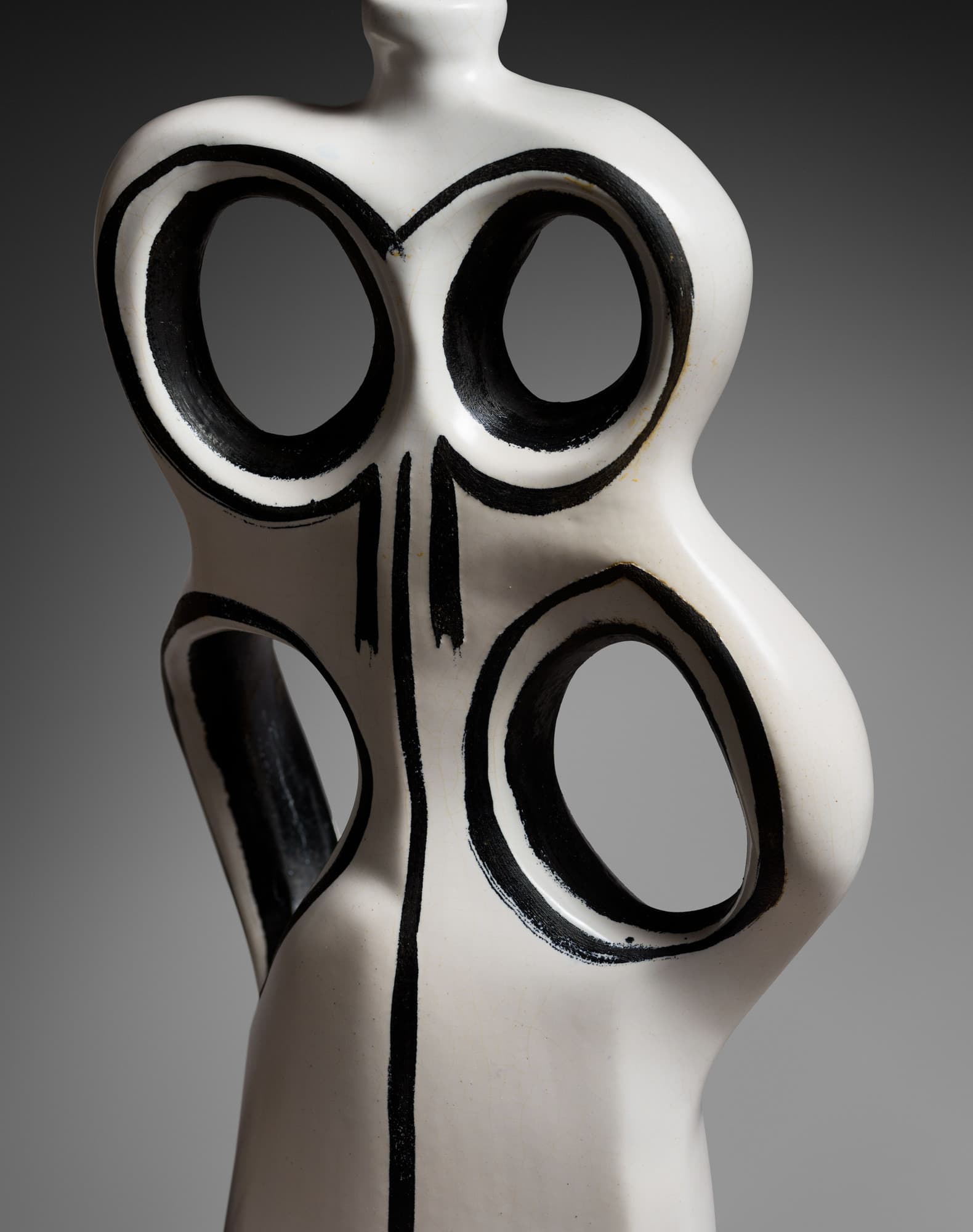 Rare lampe Anthropomorphe, vue 03
