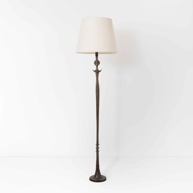 Alberto Giacometti, lampadaire “Figure” ou “Tête de Femme”