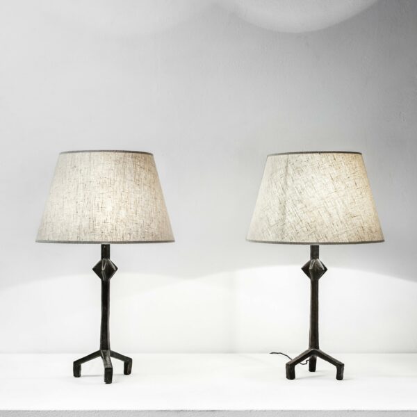 Alberto Giacometti, Paire de lampes “Etoile”