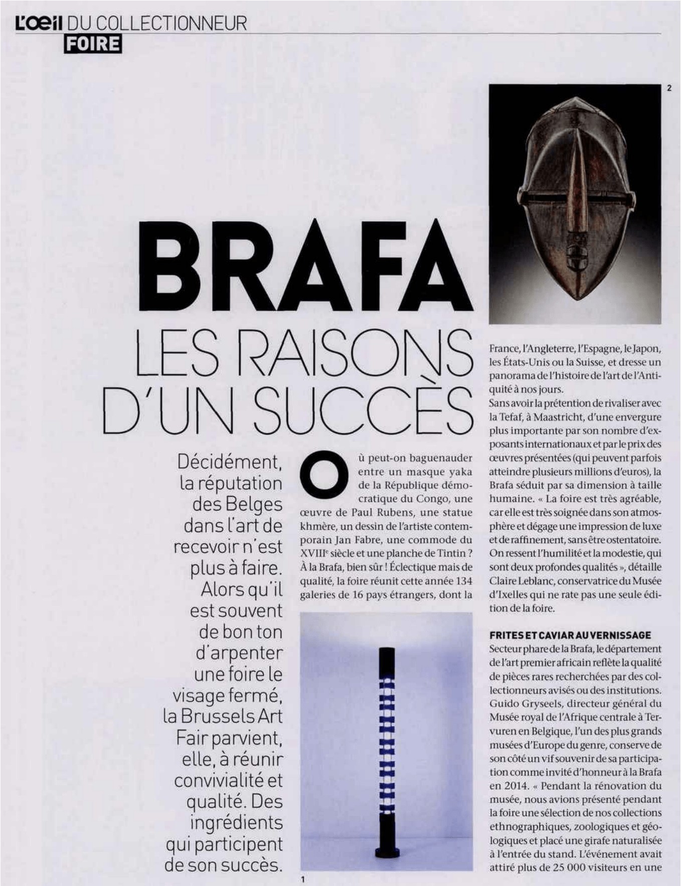 brafa, l'oeil, chastel maréchal 