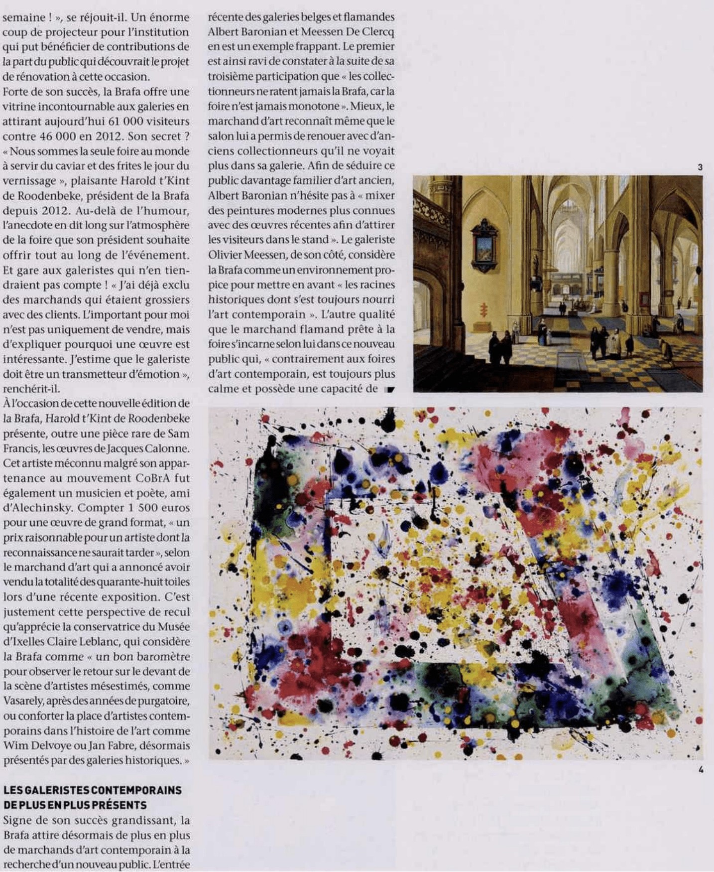 brafa, l'oeil, chastel maréchal 