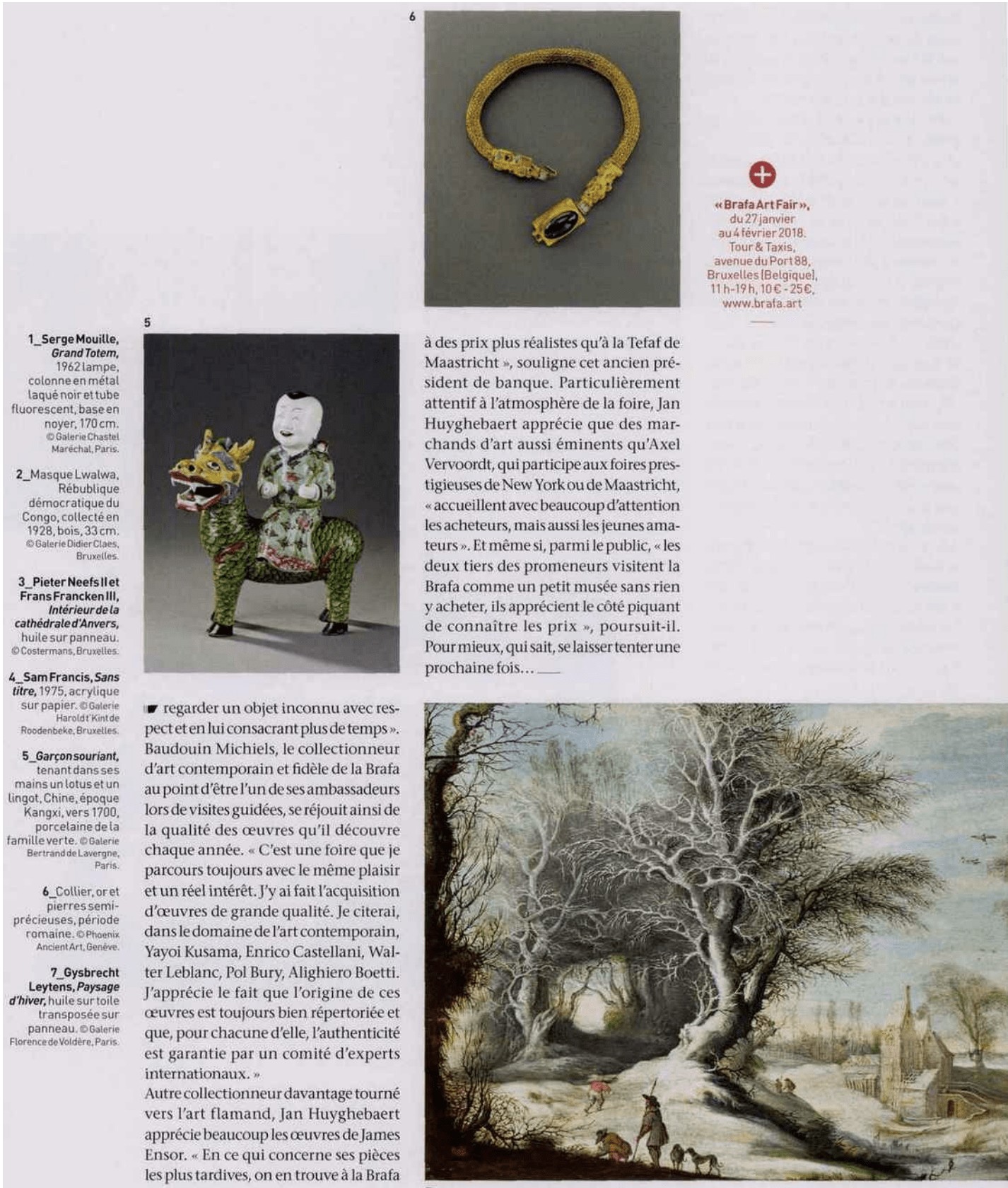brafa, l'oeil, chastel maréchal 