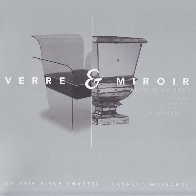 Verre et miroir, Brochure of the exhibition, 2002