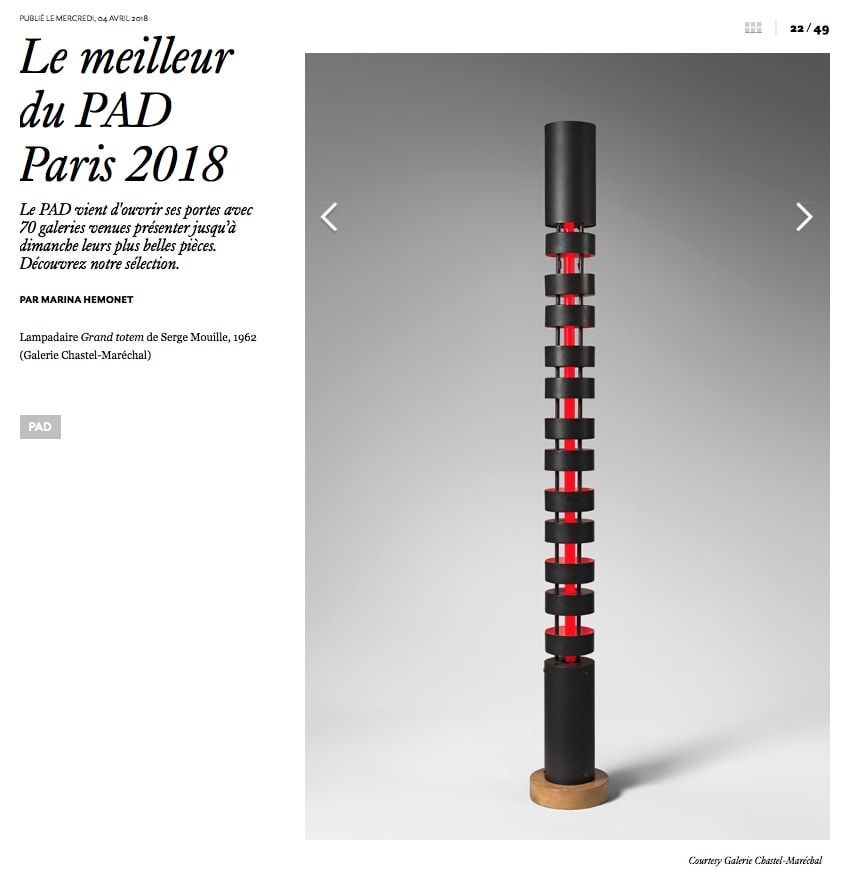 Le meilleur du PAD Paris – AD – Avril 2018