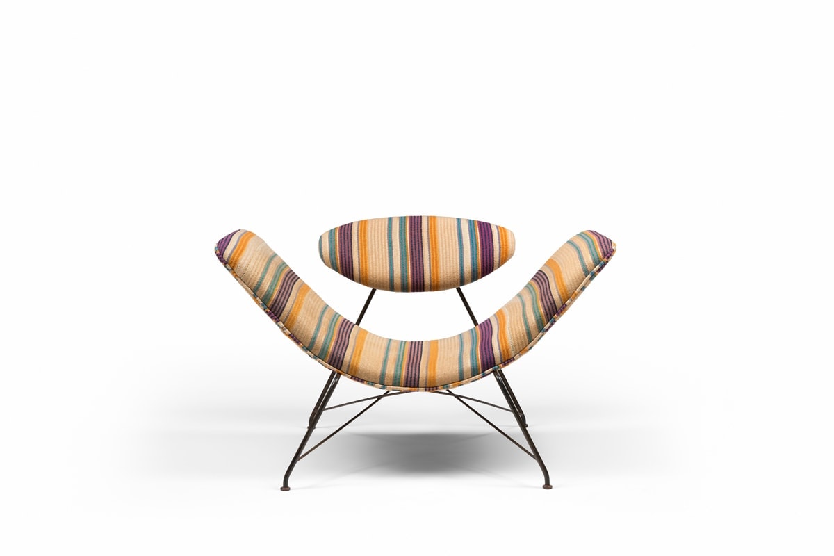 Carlo Hauner & Martin Eisler, “Reversivel” armchair, vue 01