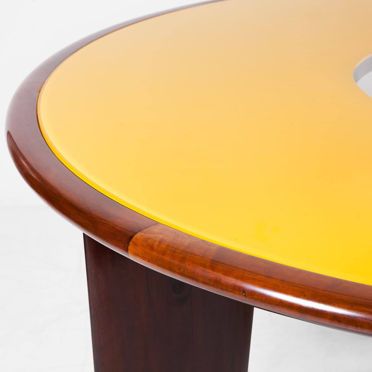 Importante et rare table circulaire