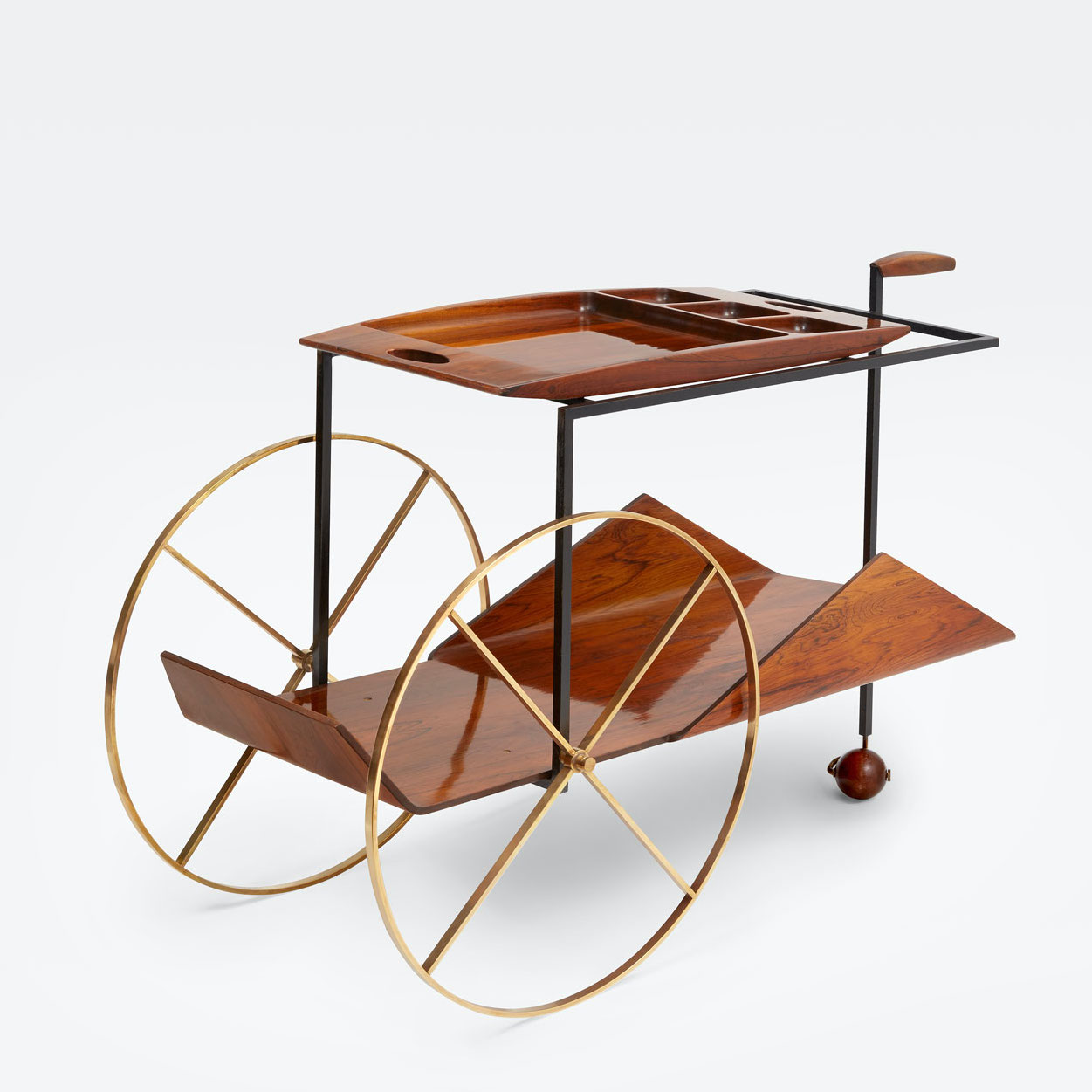 Jorge Zalszupin, Tea trolley, vue 01