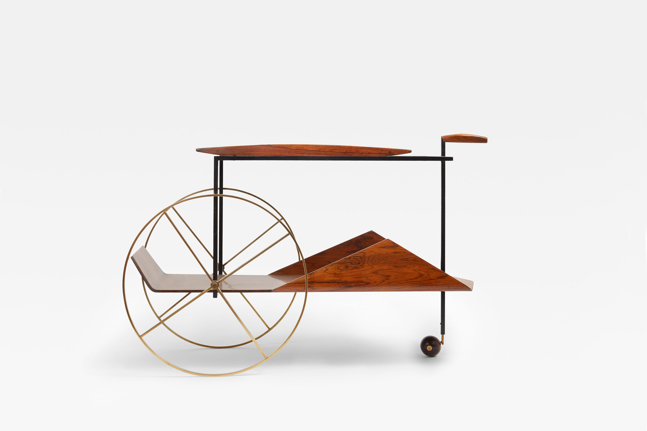 Jorge Zalszupin, Tea trolley, vue 02