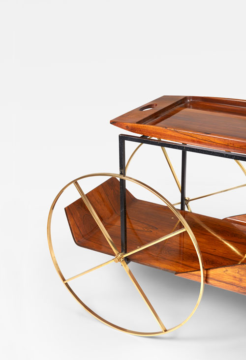 Jorge Zalszupin, Tea trolley, vue 03
