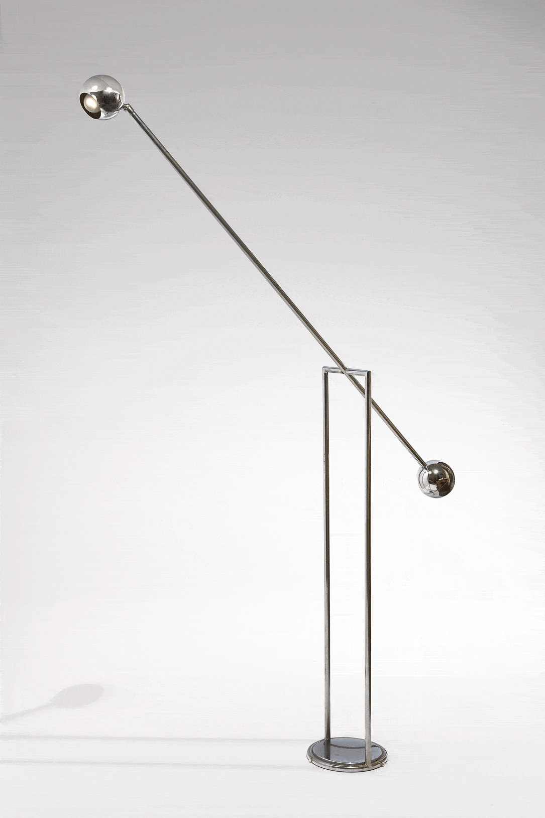Yonel Lebovici, ‘Autruche’ floor lamp, vue 01