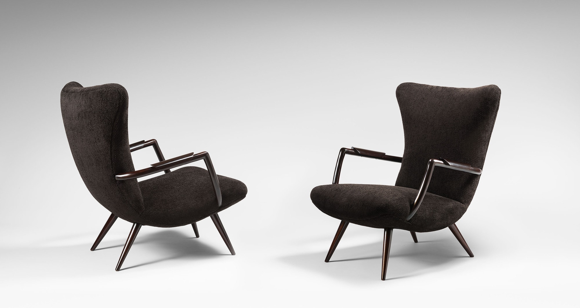 Giuseppe Scapinelli, Paire de fauteuils, vue 01