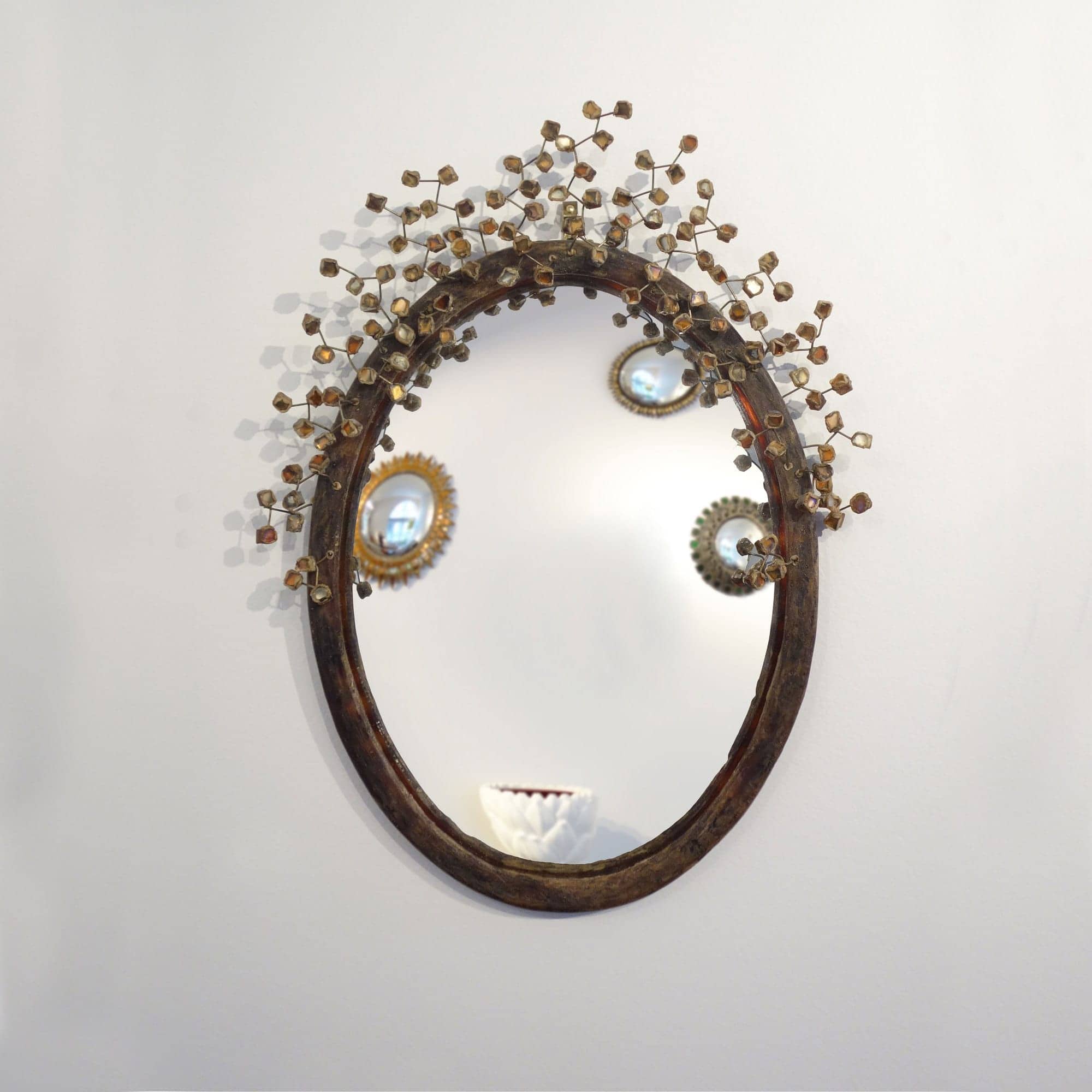 Miroir Line Vautrin Le Plus Cher Line Vautrin, Rare miroir "Perruque" (vendu) - Galerie Chastel Maréchal