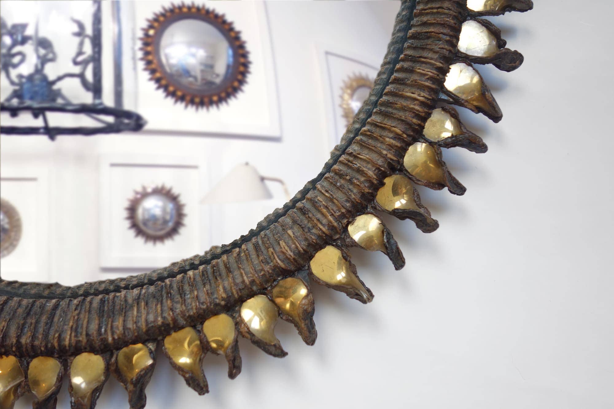 Line Vautrin, Miroir “Flammes”, vue 03
