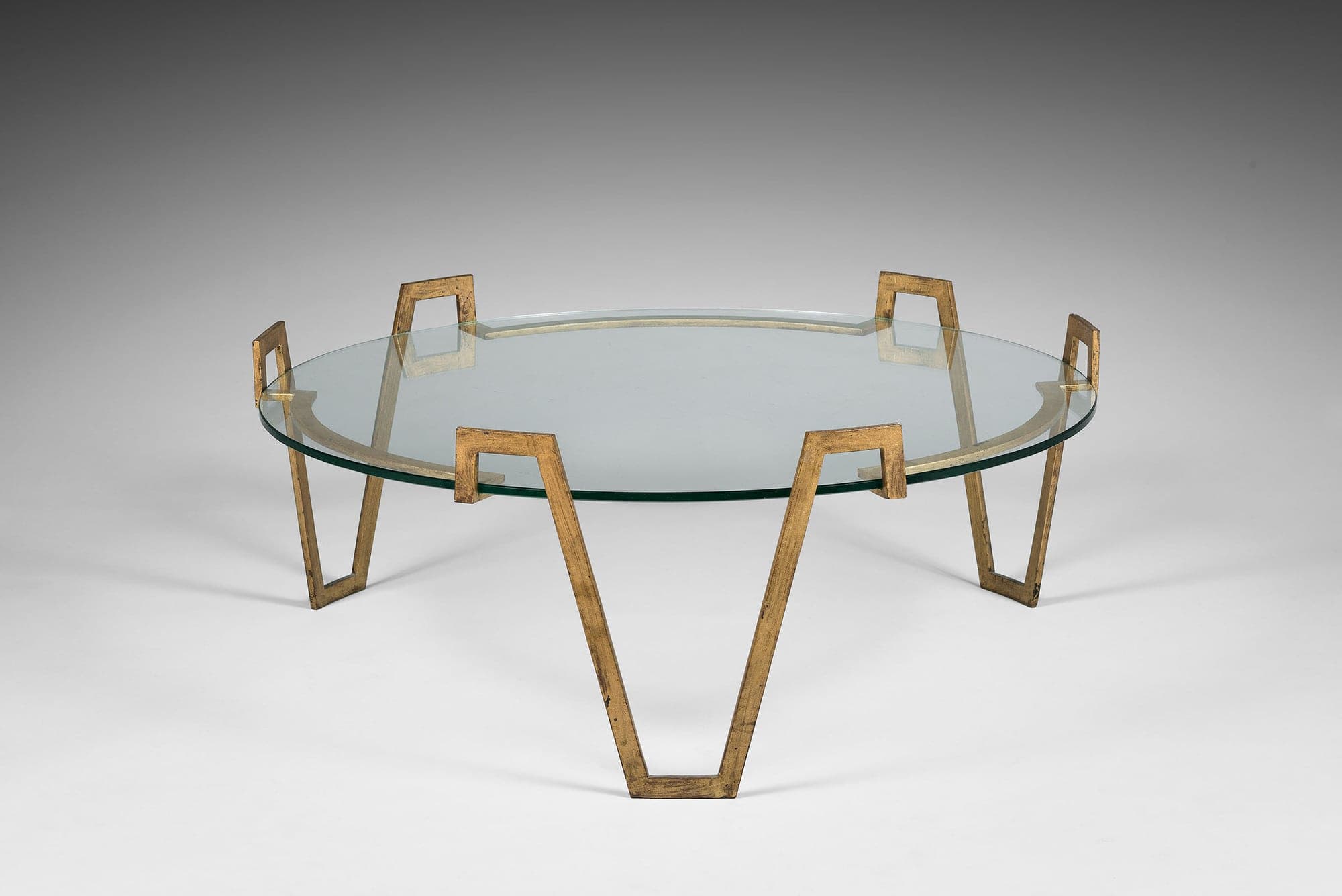 Jean Royère, “Val d’or” low table (sold), vue 02
