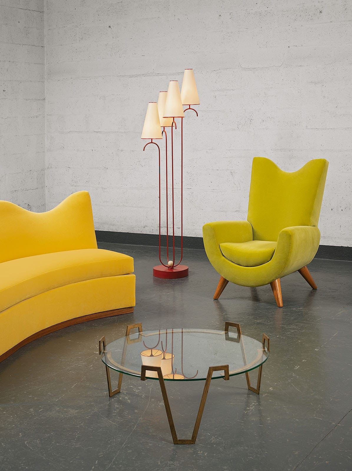 Jean Royère, Lampadaire “Jet d’eau”, vue 03