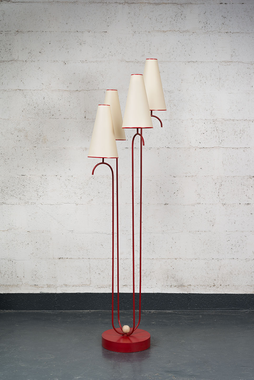 Jean Royère, Lampadaire “Jet d’eau”, vue 01