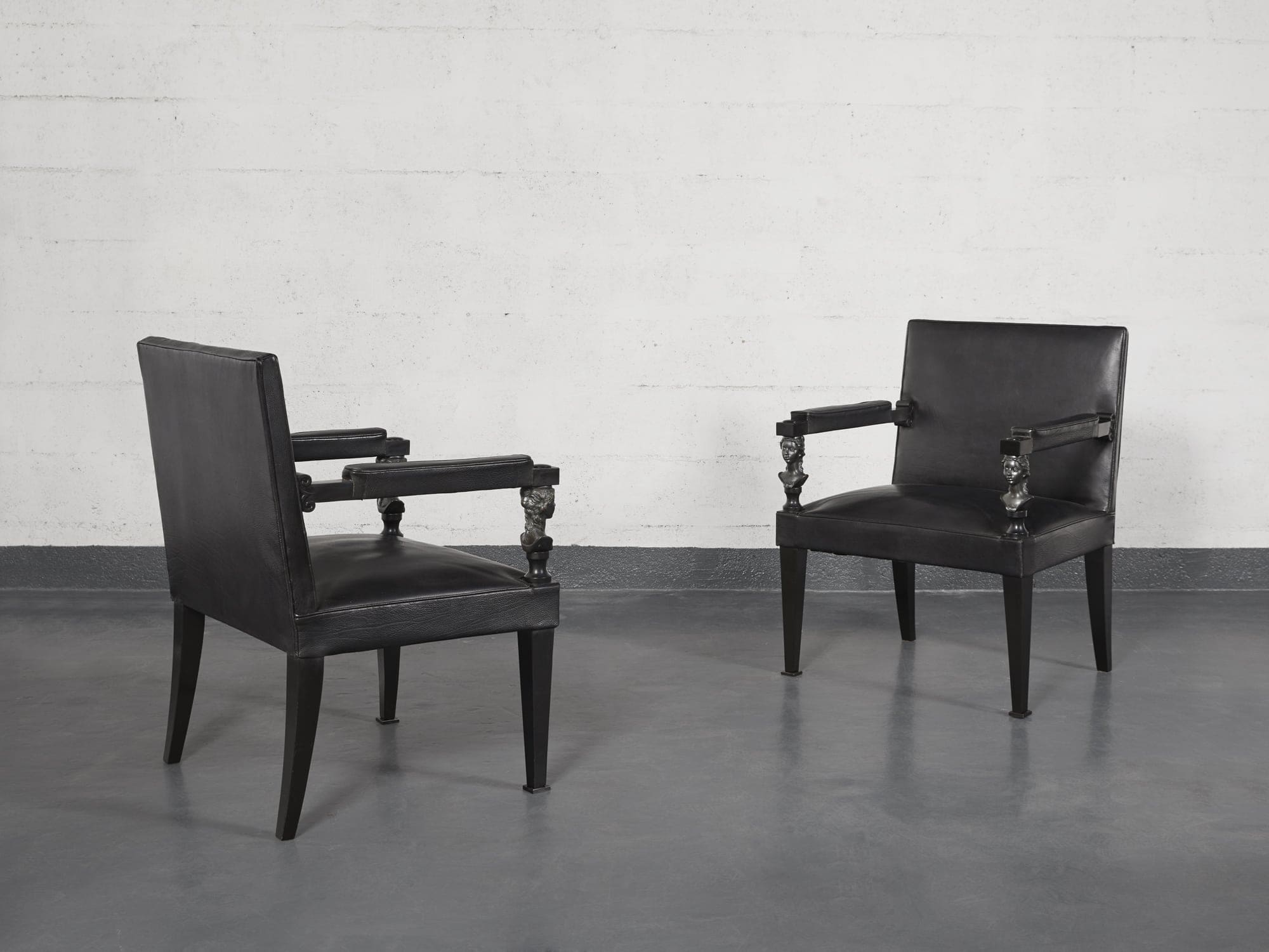 André Arbus & Vadim Androusov, Paire de fauteuils, vue 02
