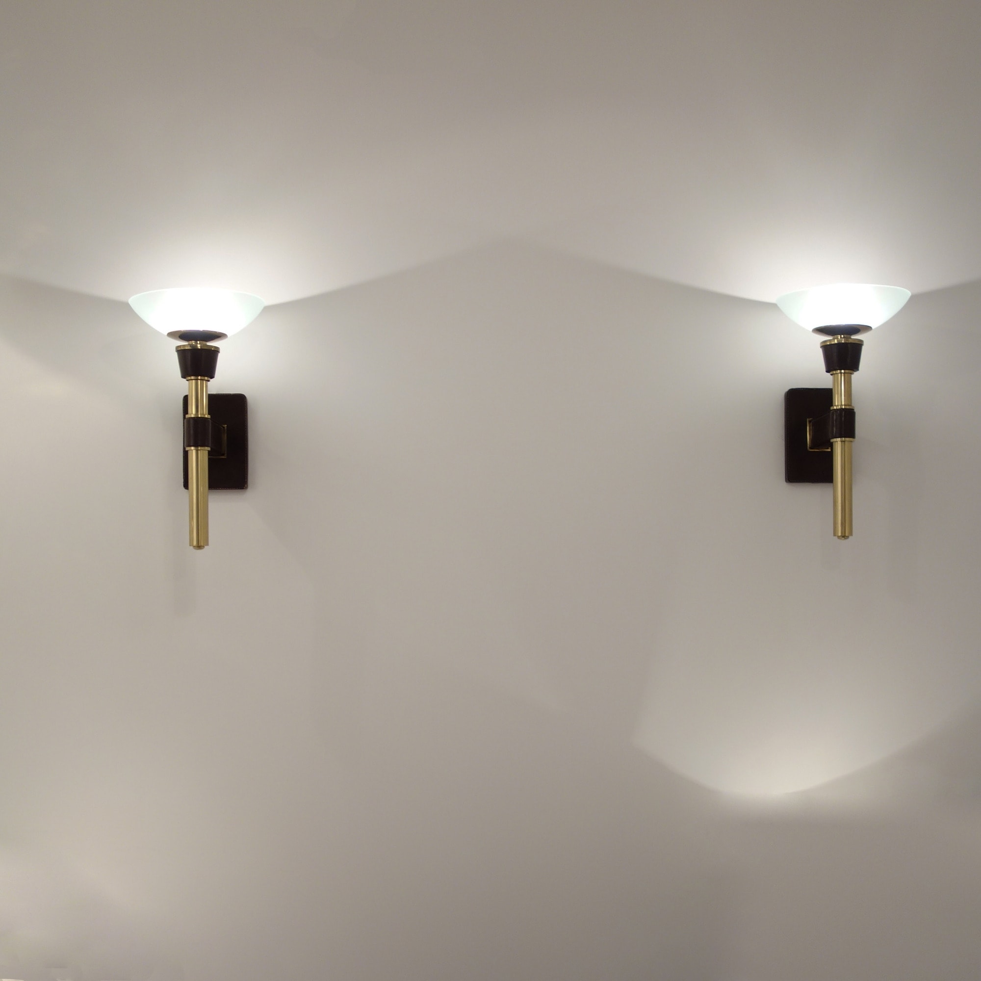 Pair of wall-lamps