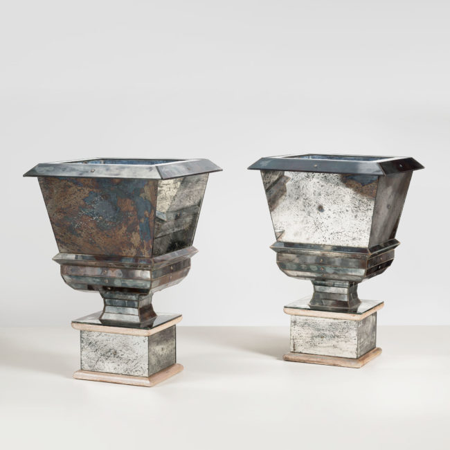Serge Roche, Pair of “Médicis” vases