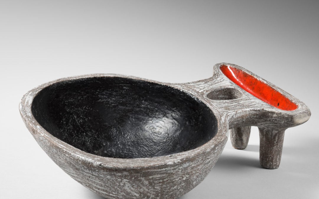 Vera Szekely, Important sculptural bowl