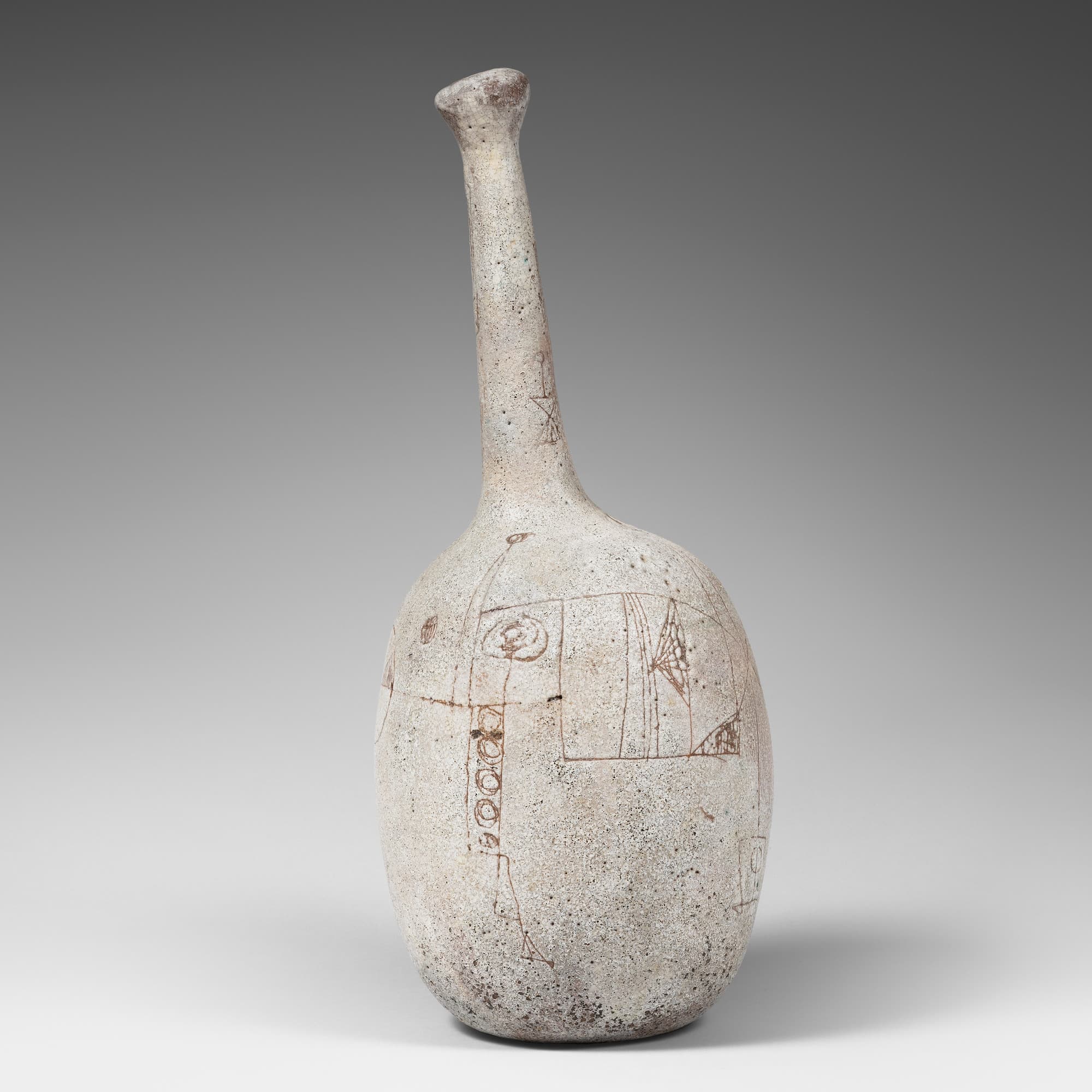 Rare sculptural vase