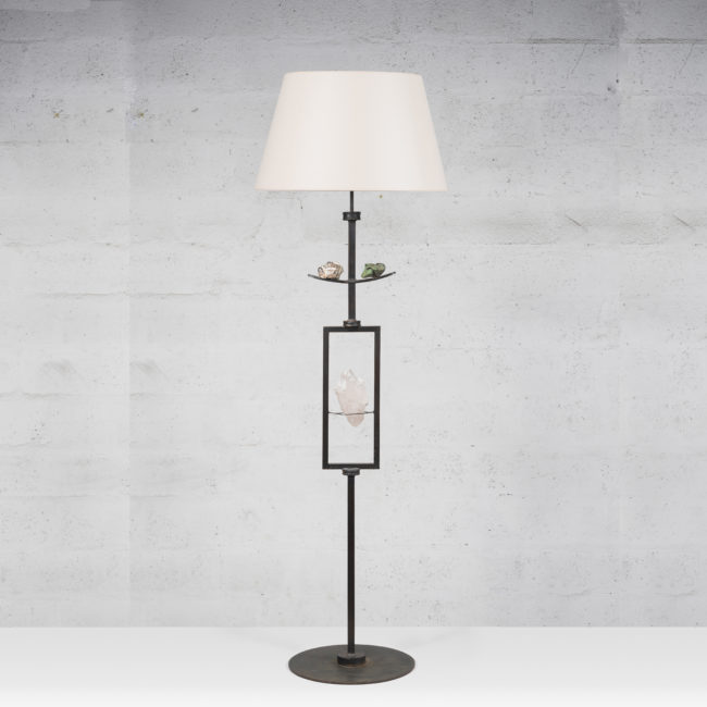 Marc Nicolas Du Plantier, Rare floor lamp