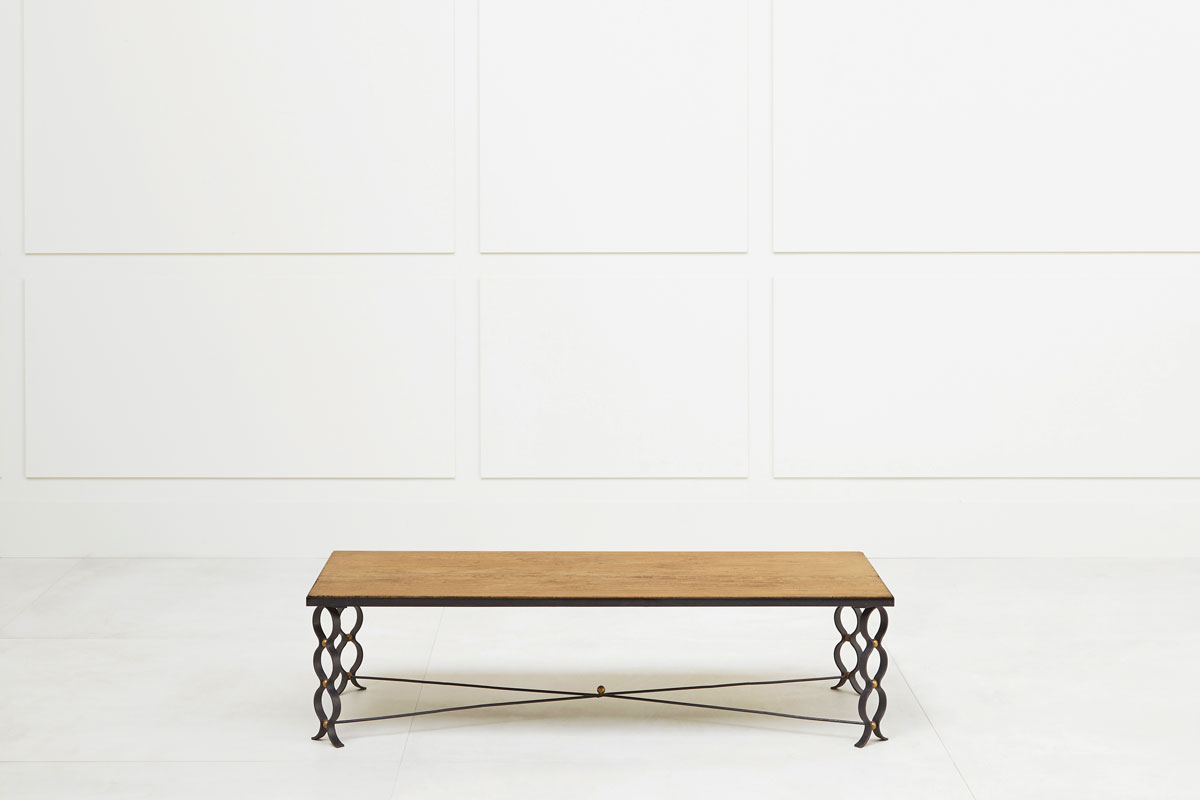 Jean Royère, Table basse “Ruban”, vue 01